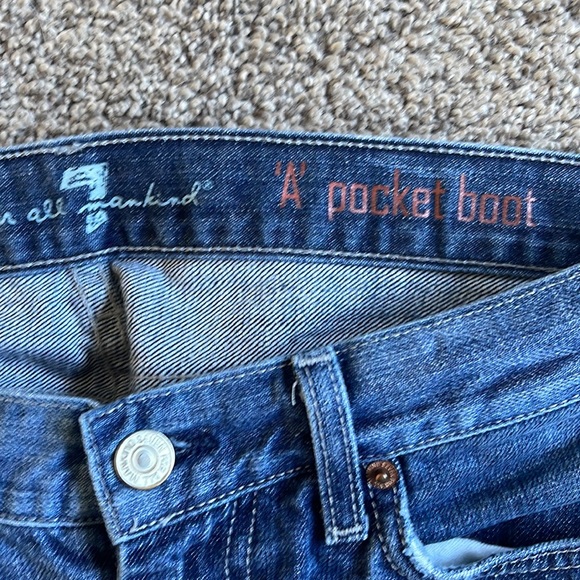 Seven jeans 30 A pocket boot - Picture 3 of 4